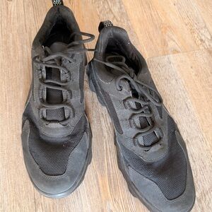 Ecco Men's Black Waterproof Sneakers